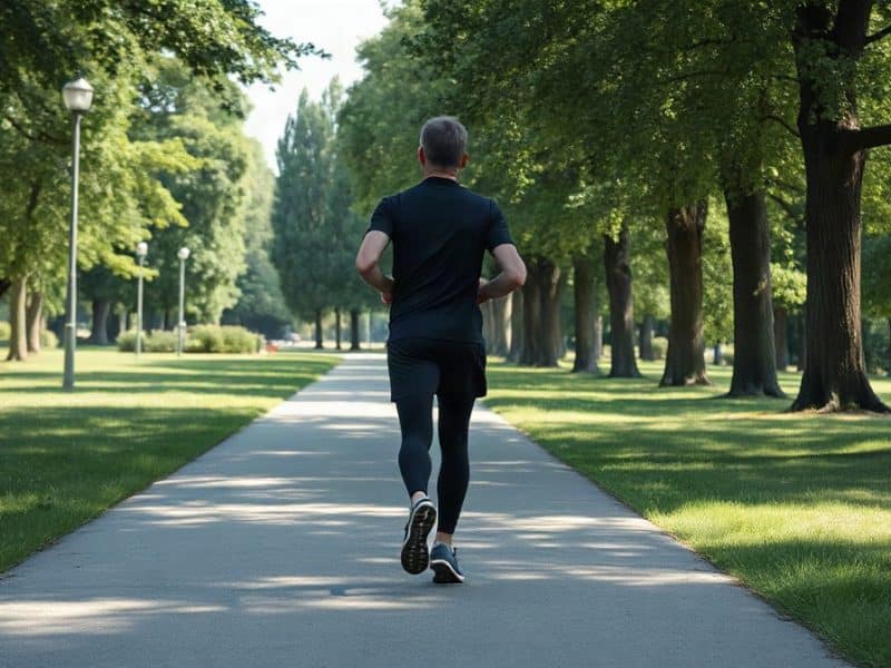 Douleur au genou du coureur